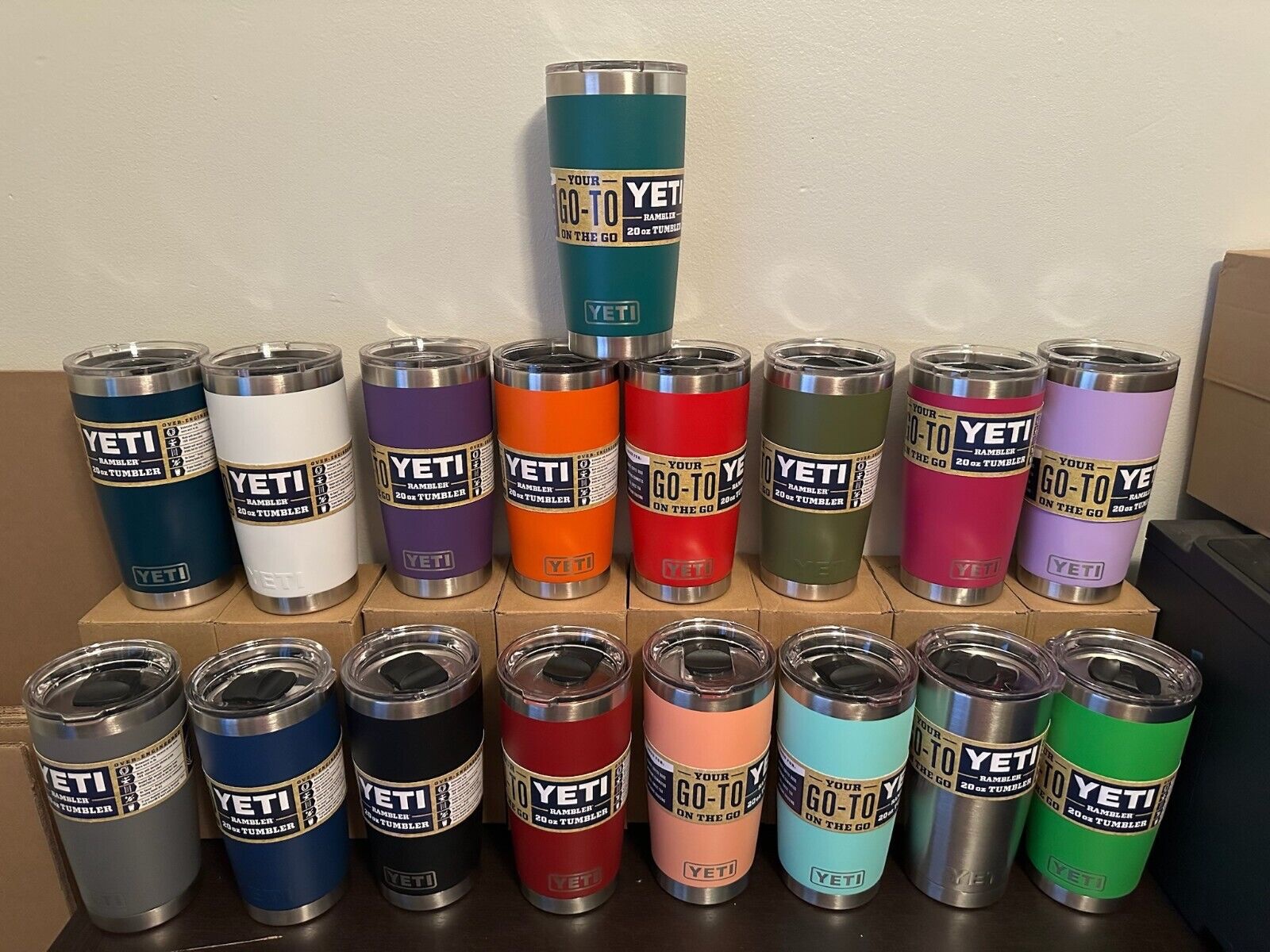 YETI Rambler Tumbler - Shell Liquidations